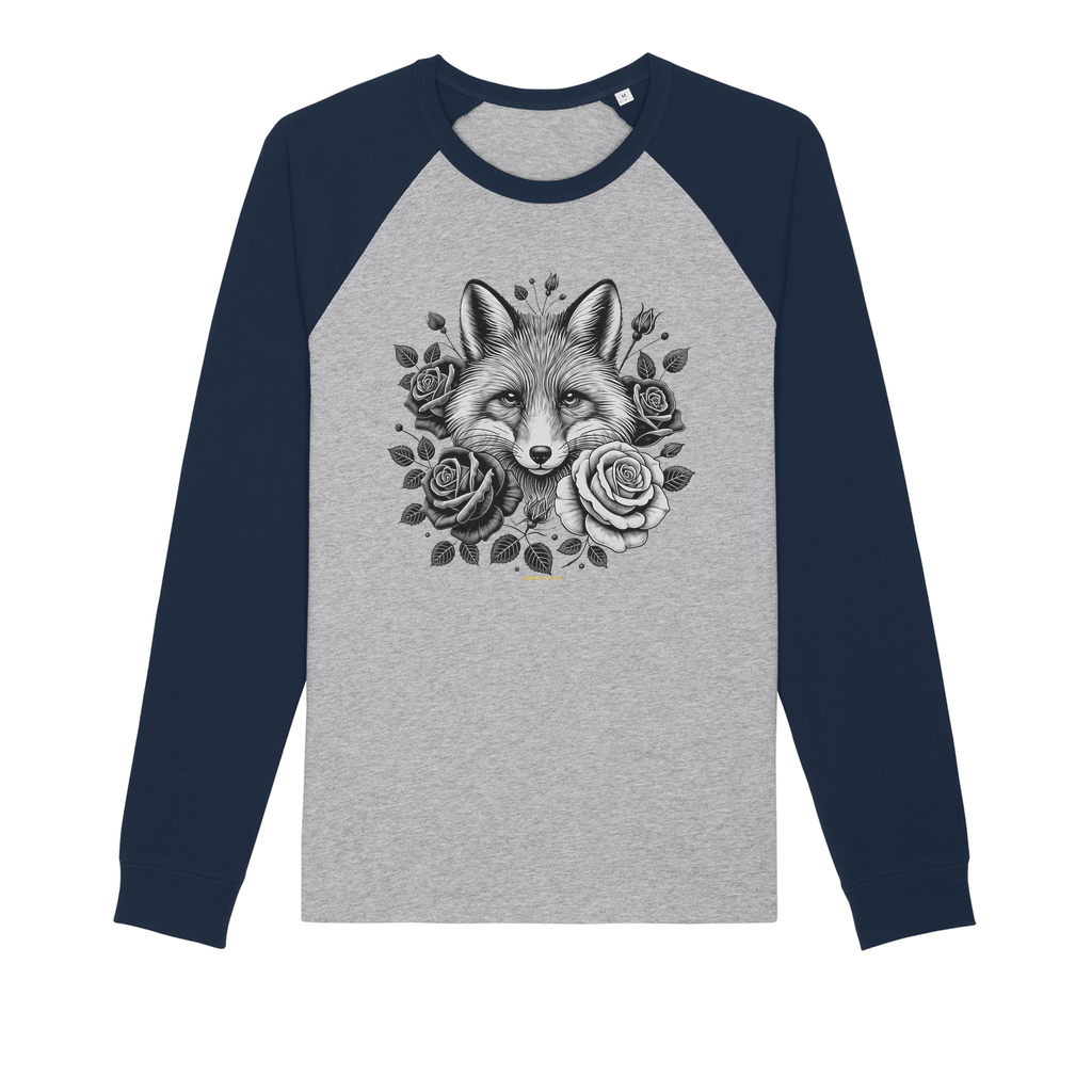 *FOX - Premium Raglan Long Sleeve Shirt