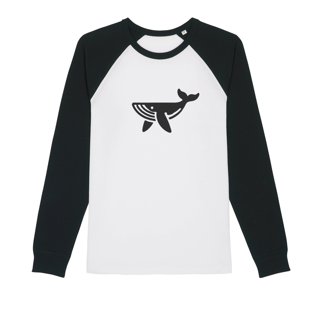 WHALE - Premium Raglan Long Sleeve Shirt