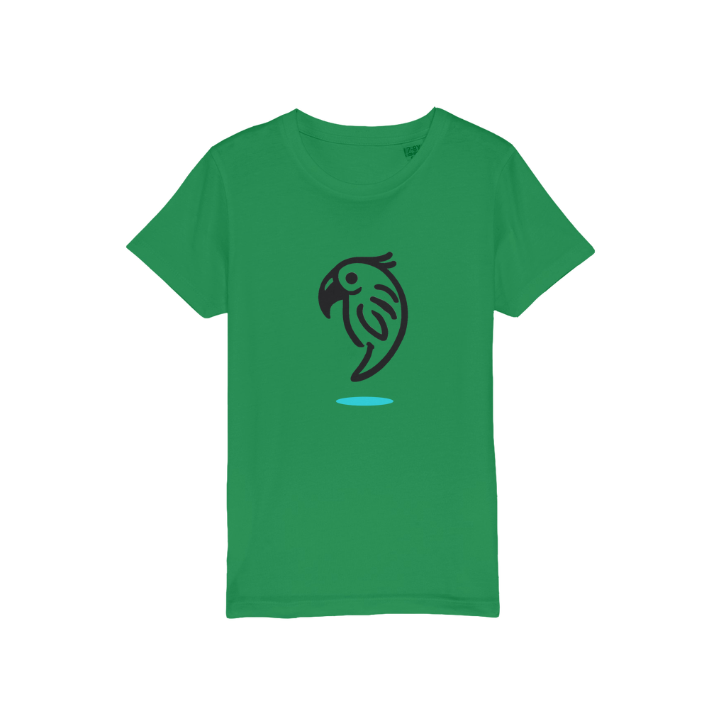 PARROT - Eco-friendly Organic Jersey Kids T-Shirt | Sustainable Fashion Collection