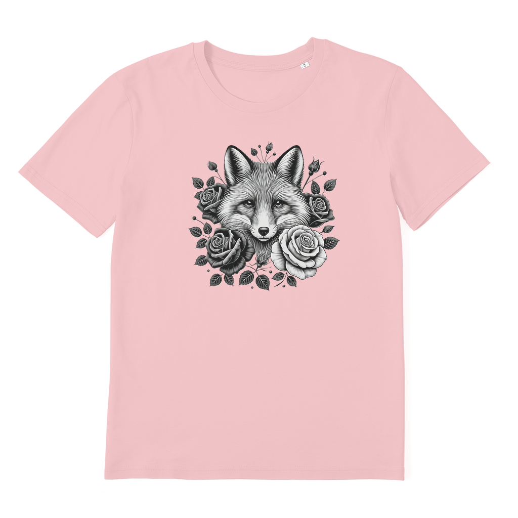 FOX - Premium Organic Unisex T-Shirt | Eco-Friendly & Fair Wear Certified