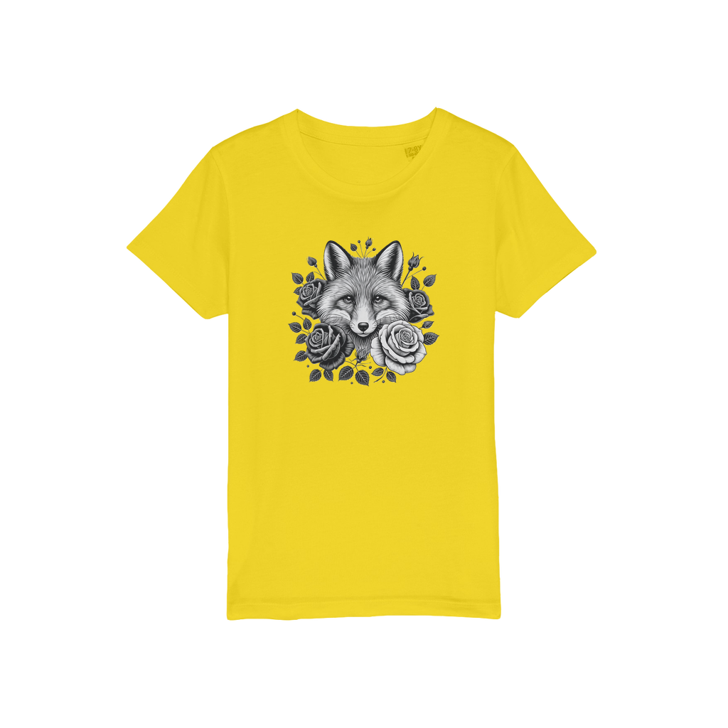 FOX - Eco-friendly Organic Jersey Kids T-Shirt | Sustainable Fashion Collection