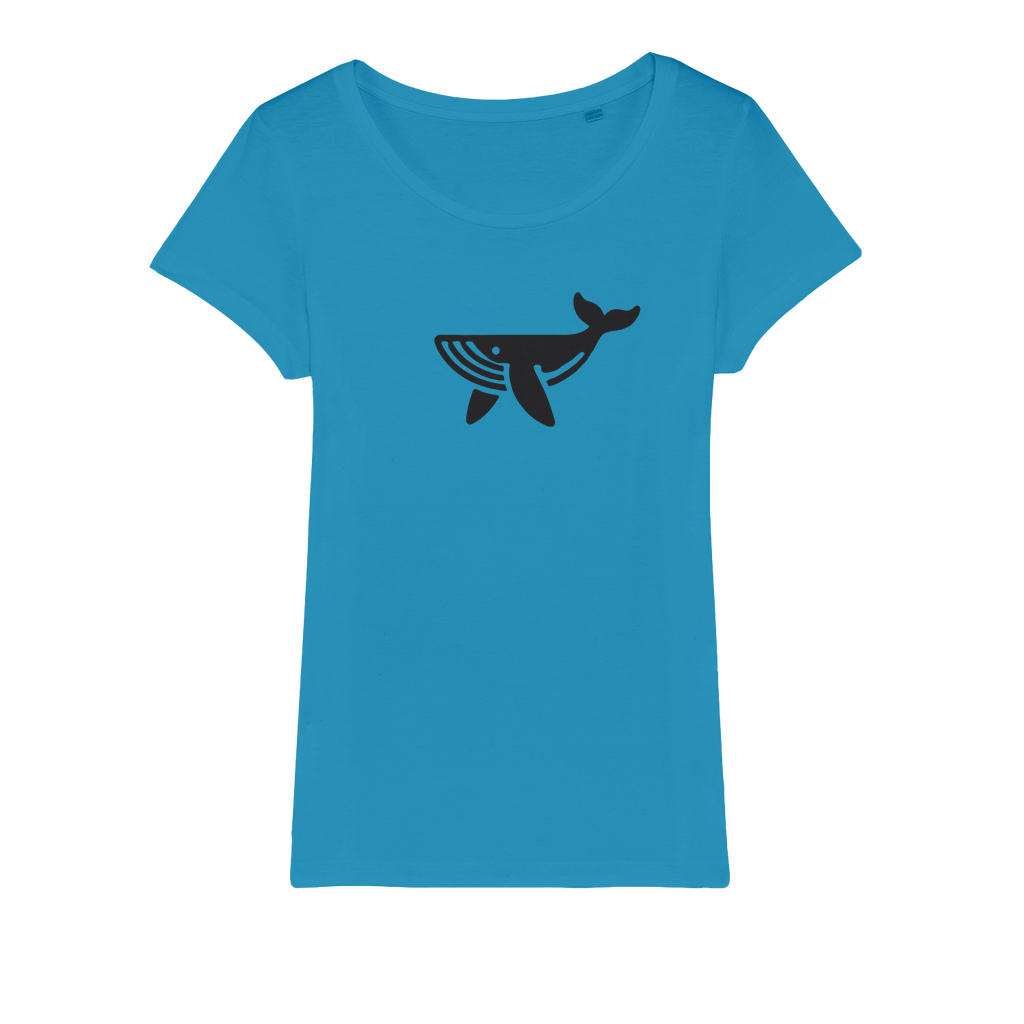WHALE - Organic Jersey Womens T-Shirt