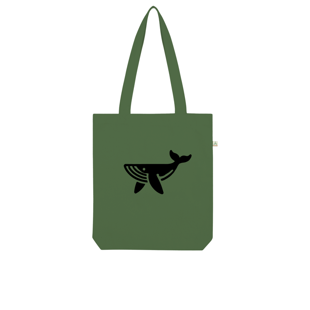 WHALE - Organic Tote Bag