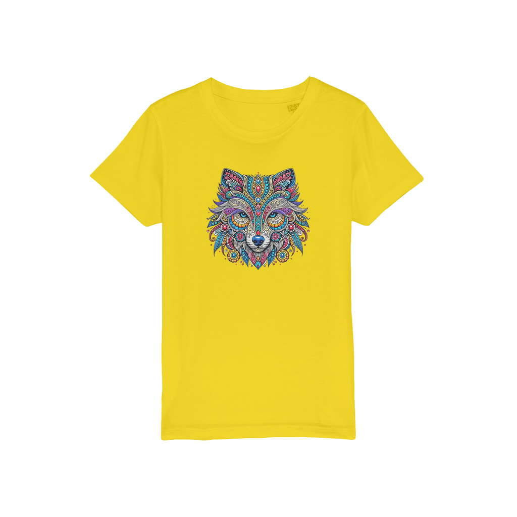 WOLF - Eco-friendly Organic Jersey Kids T-Shirt | Sustainable Fashion Collection