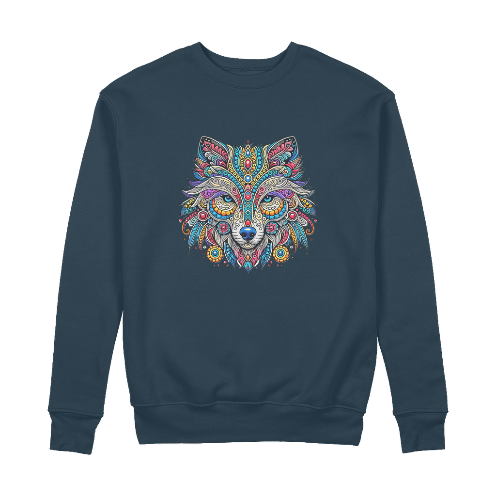 WOLF - 100% Organic Cotton Sweatshirt