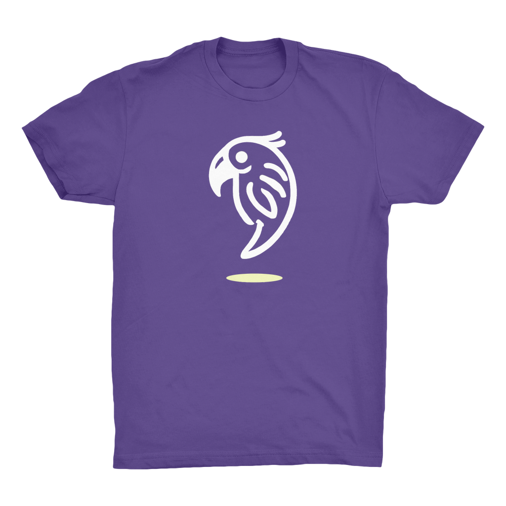 WHITE PARROT - Organic Unisex T-Shirt | Soft Feel & Eco-Friendly Fashion Fit