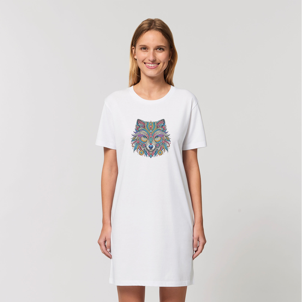 WOLF - Organic T-Shirt Dress