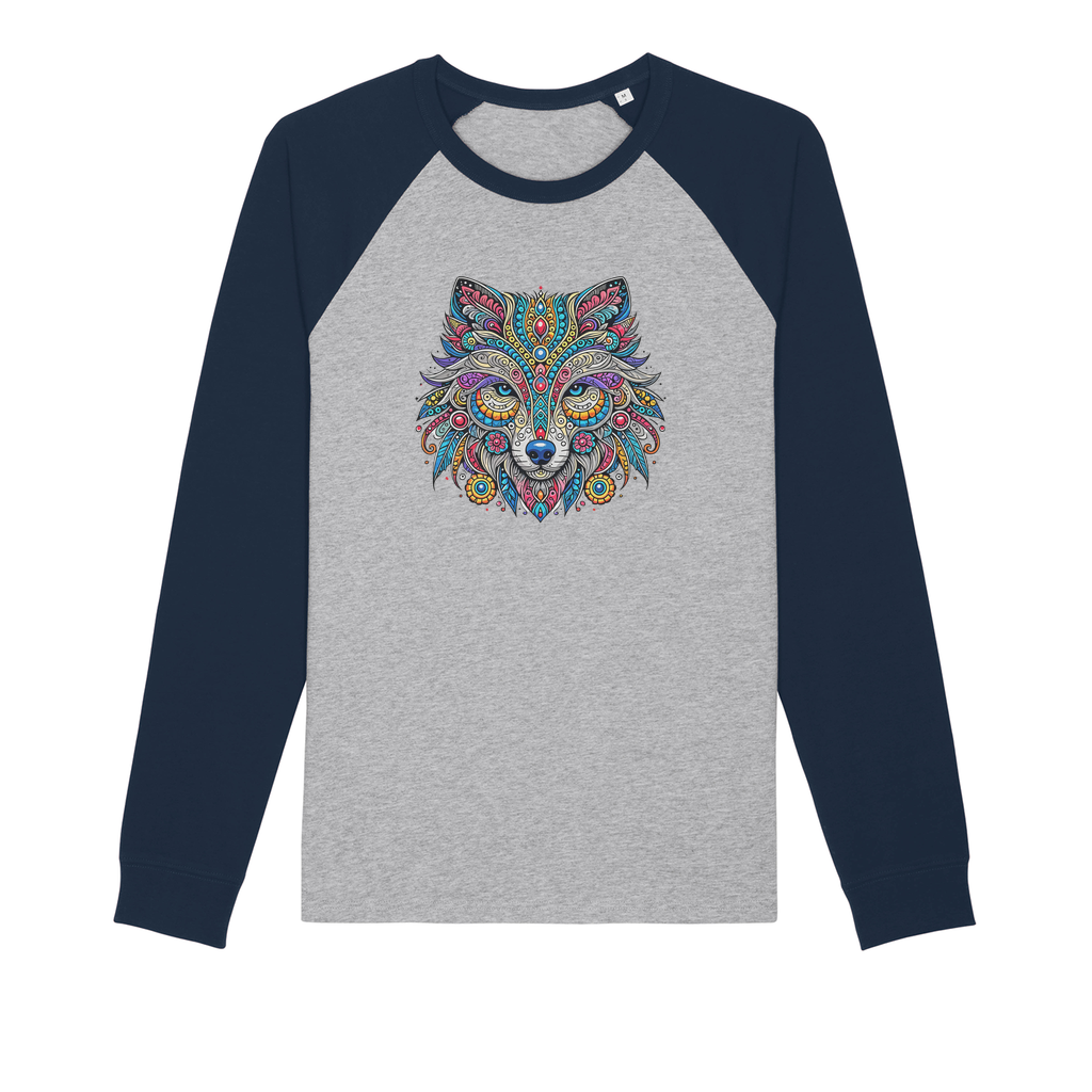 WOLF - Premium Raglan Long Sleeve Shirt