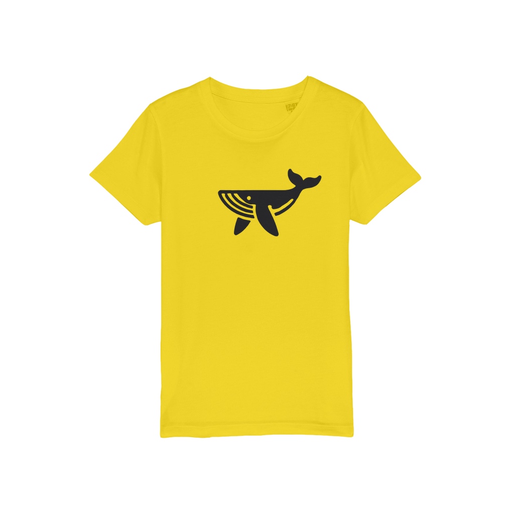 WHALE - Eco-friendly Organic Jersey Kids T-Shirt | Sustainable Fashion Collection