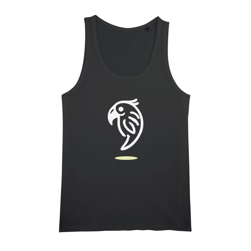WHITE PARROT - Organic Jersey Womens Tank Top