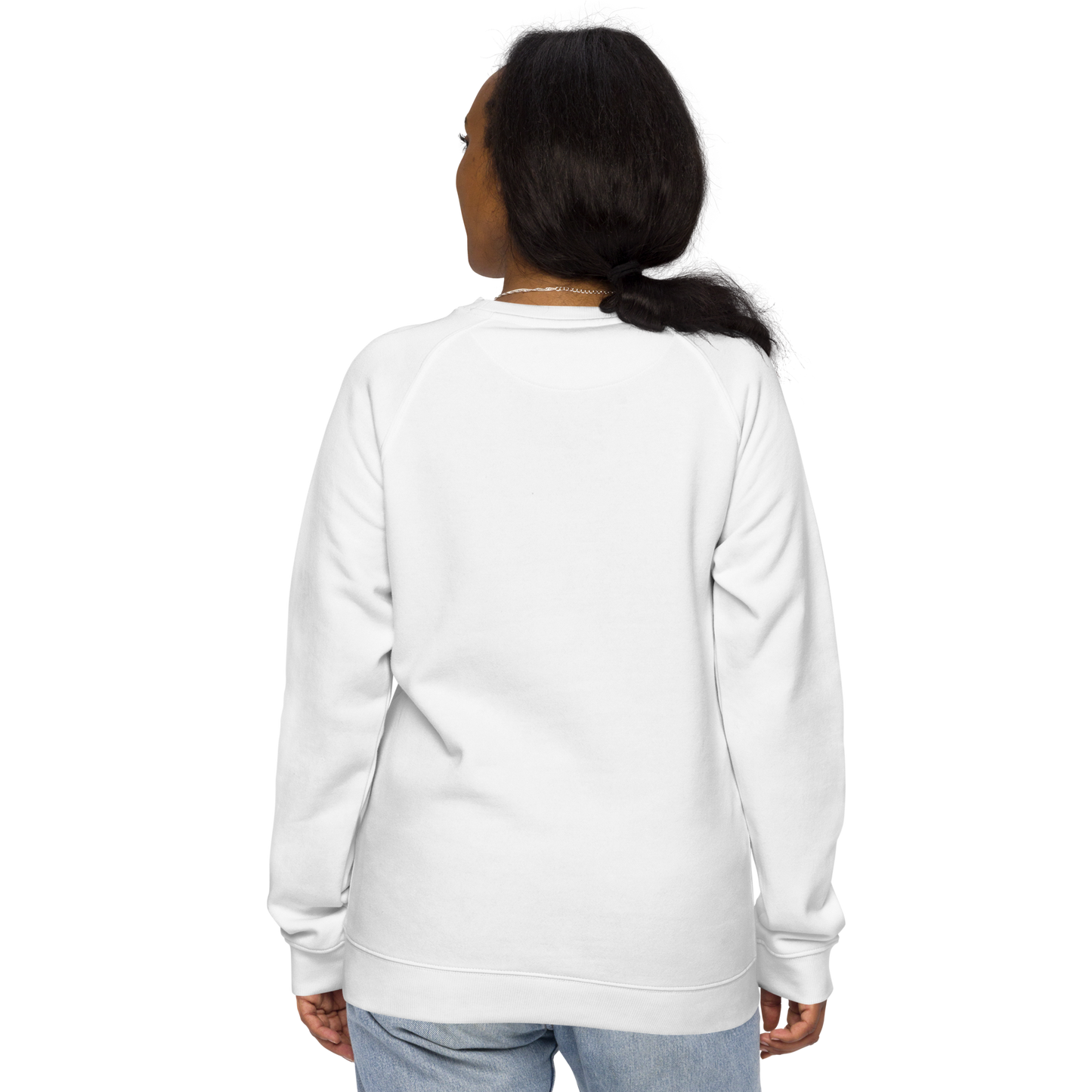 PARROT - Unisex organic raglan sweatshirt