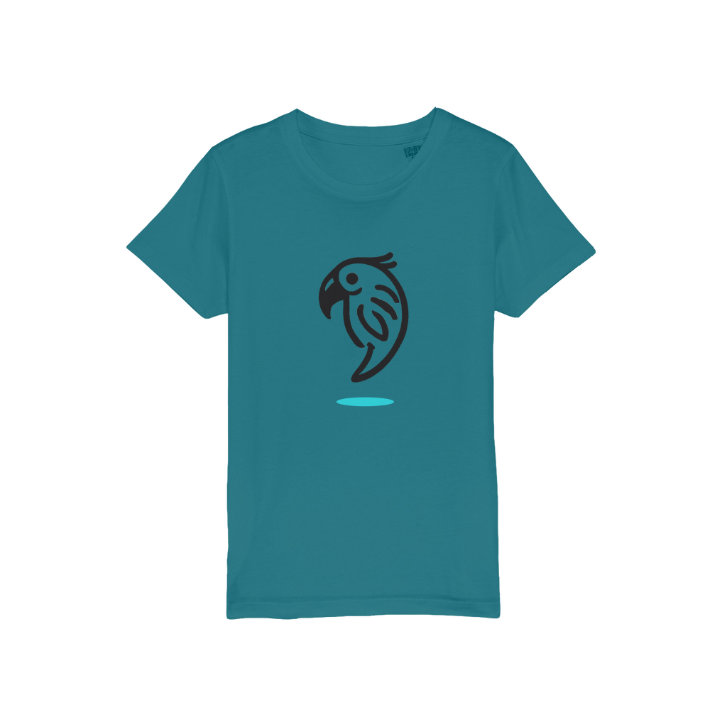 PARROT - Eco-friendly Organic Jersey Kids T-Shirt | Sustainable Fashion Collection
