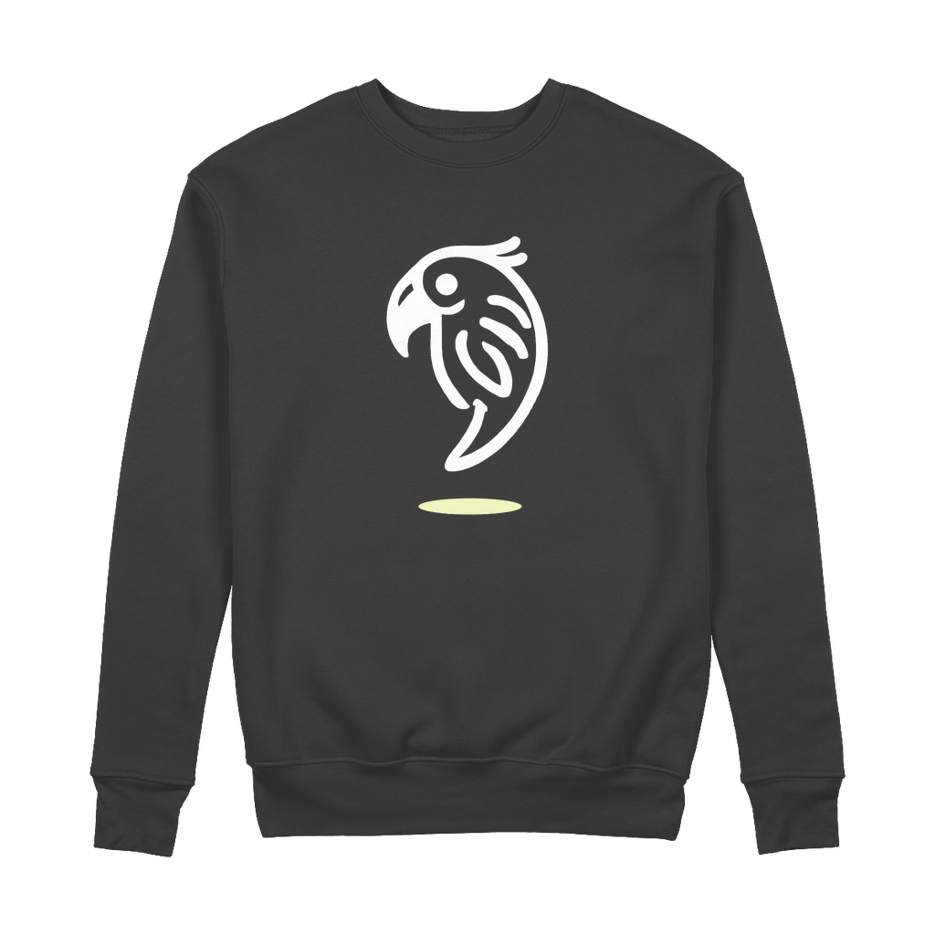 WHITE PARROT - 100% Organic Cotton Sweatshirt